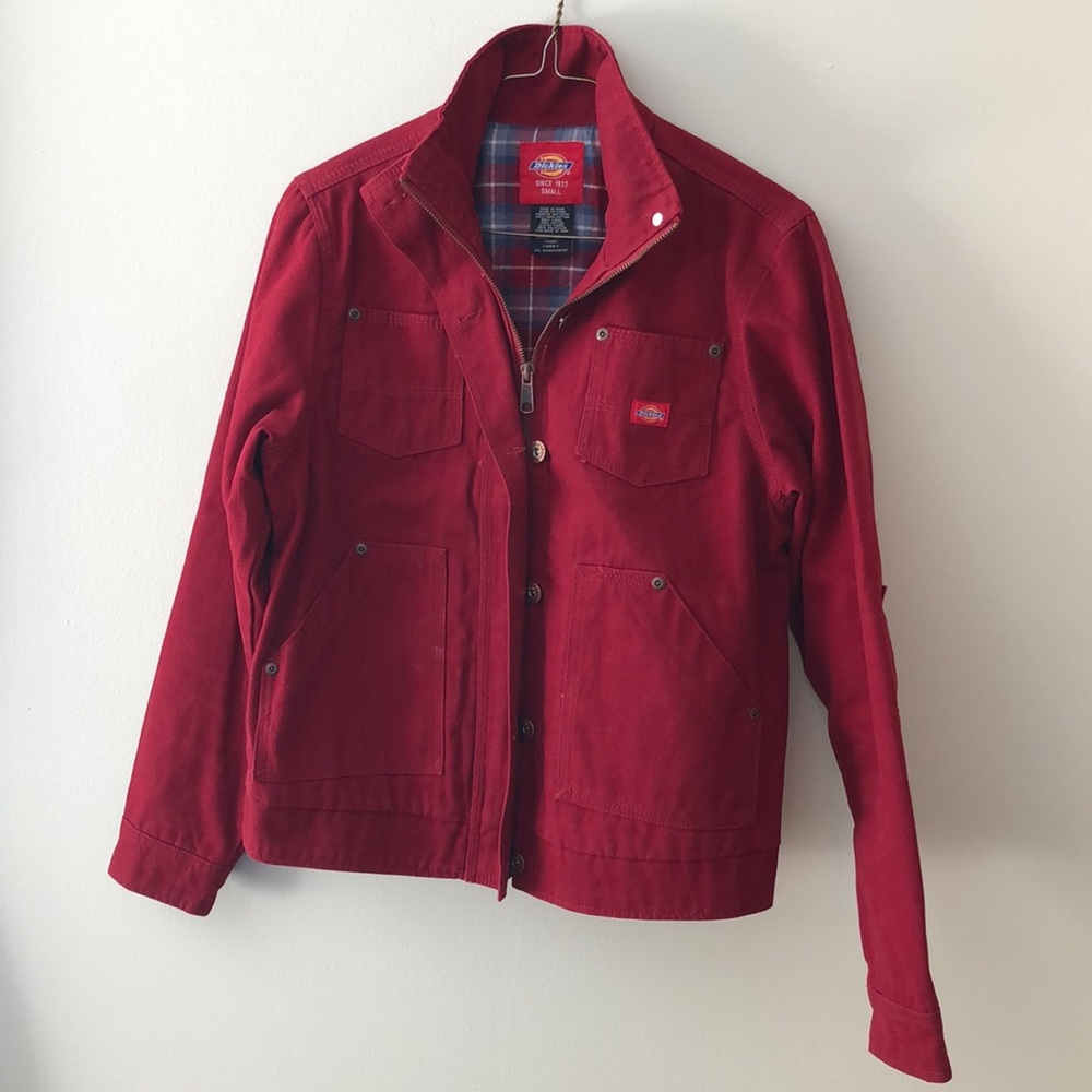 Women’s Dickies Flannel lined Coat Size S